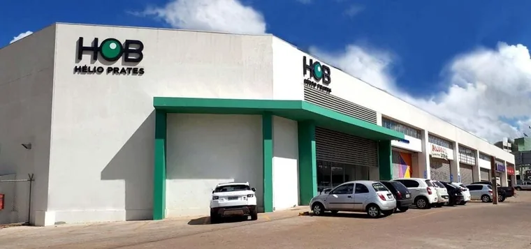 Fachada da unidade HOB Hélio Prates