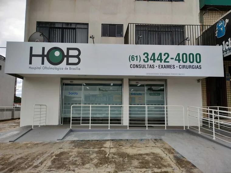Fachada da unidade HOB Sobradinho